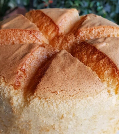 طرز تهیه کیک شیفون وانیکی