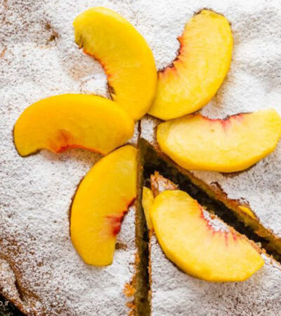 طرز تهیه کیک هلو